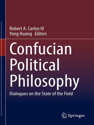 cover image of Confucian Political Philosophy